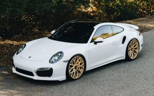 Porsche 911 Turbo S by Pacific German on Vossen Wheels (S17-01) 2018 года